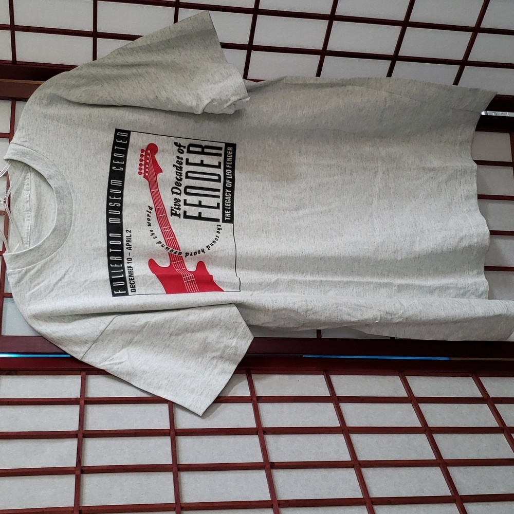 NWOT Fender Museum T-shirt